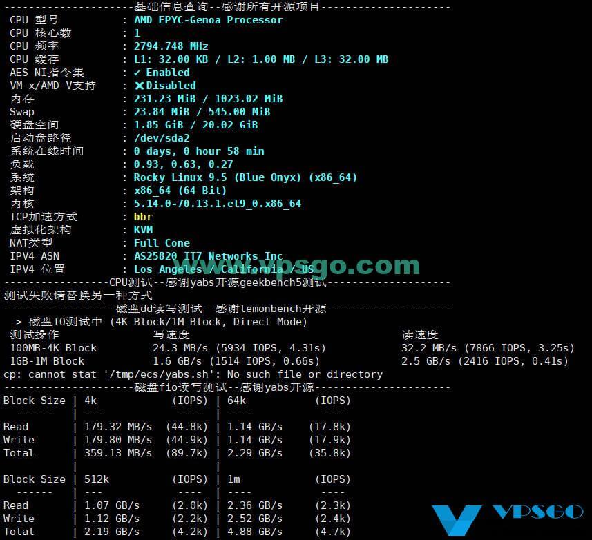 搬瓦工BIGGERBOX-PRO整体测评